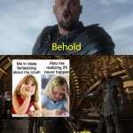 Behold my stuff | A meme NOT about Among Us | image tagged in behold my stuff | made w/ Imgflip meme maker