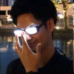 Anime Glasses meme