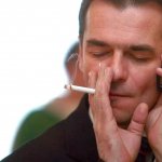 Smoking Ludovic Orban