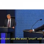 trump debate smart