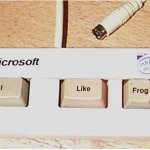 I Like Frog Keyboard