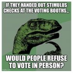 Stimulus vote