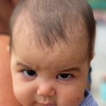 Angry Baby | GIRL NOPE | image tagged in angry baby | made w/ Imgflip meme maker