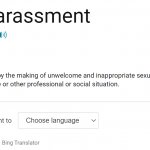 Sexual harassment definition meme
