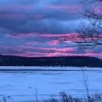Michigan sunset platte lake