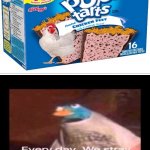 Cursed pop-tarts | image tagged in everyday we stray further from god,funny,memes,pop tarts,cursed,how about no | made w/ Imgflip meme maker