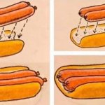 Double hot dog