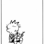 Calvin and his book