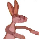 Communist bugs bunny (transparent) meme