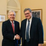 McConnell and Barr, enemies of America meme