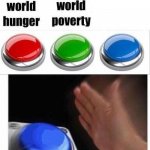 Blue button thingy meme