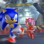 Amy Chasing Sonic meme