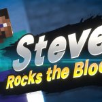 Steve in smash