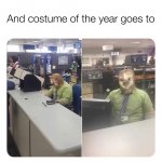 Sloth costume of the year