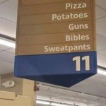 Grocery aisle meme