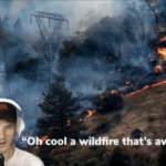 Pewdiepie wildfire meme