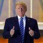 Typhoid Trump Thumbs Up