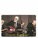 Spooky music stops