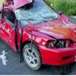 honda civic car crash