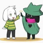 asriel and ralsei meme
