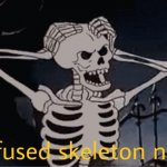 Confused Skeleton meme