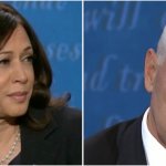 Kamala Harris sees Pence is bullshit