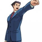 Oh, okay, vote red everyone! | RED; SUS | image tagged in ace attorney,among us | made w/ Imgflip meme maker