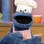 Cookie monster baker
