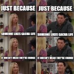 Friends Joey Meme Blank