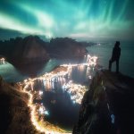 Northern Lights in Lofoten