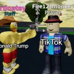 YOU'RE FIRED! | Donald Trump; TikTok | image tagged in guy vs gun,memes,tik tok,funny memes | made w/ Imgflip meme maker