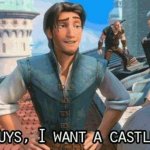 Guys, I want a castle