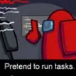 Pretend to run tasks