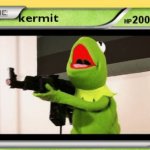 kermin the frog pokemon card meme