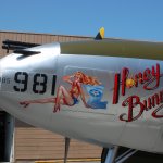 Honey Bunny Nose-Art  P-38