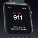apple watch 911