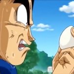 Vegeta Cracks Egg