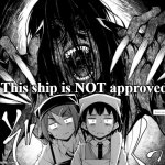 Ghost does not approve | This ship is NOT approved | image tagged in sore wa rei no shiwaza desu | made w/ Imgflip meme maker