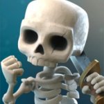 success skeleton(clash royale) meme