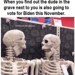 The Dead vote Democrat every election