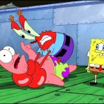 Spongebob Fight meme