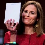 Amy Coney Barrett notepad