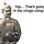 Wilhelm adds to his cringe comp meme