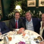 Donald Trump Jr. with Lev Parnas and Igor Fruman