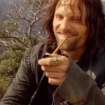Aragorn smoking meme