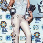 Kylie at the MTV EMA Awards
