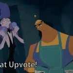 that upvote GIF Template