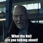 What the Hell are you talking about! | What the Hell are you talking about! | image tagged in what the hell are you talkin about | made w/ Imgflip meme maker