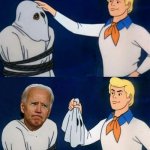 Biden Unmasked meme