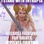 Kylie I stand with Entrapta meme